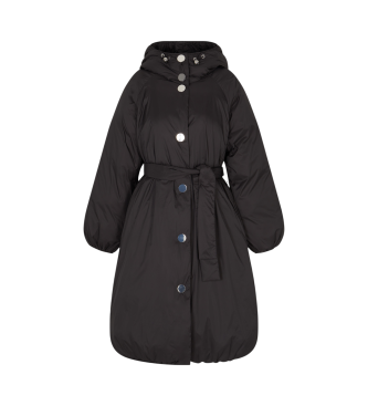 AIX Armani Exchange Abrigo Maxi negro