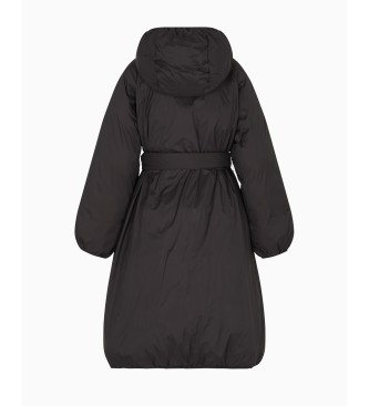 AIX Armani Exchange Abrigo Maxi negro