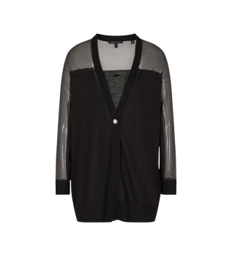 A|X Armani Exchange Lang vest zwart