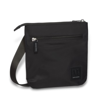 Armani Exchange Sac  bandoulire dcontract noir