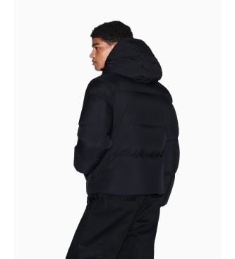 Armani Exchange Oblikovanje Plašč črn