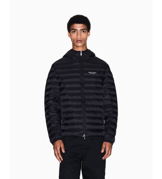 AIX Armani Exchange Jakna s puhom črna