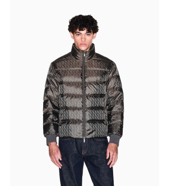 Armani Exchange Giacca imbottita grigia