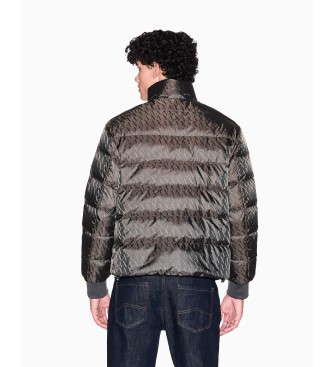 Armani Exchange Giacca imbottita grigia