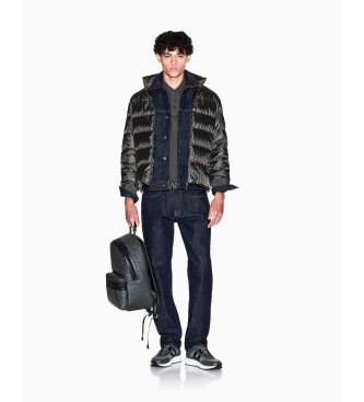 Armani Exchange Giacca imbottita grigia