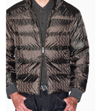 Armani Exchange Giacca imbottita grigia