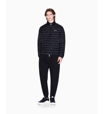 AIX Armani Exchange Jakna s puhom črna