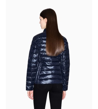 A|X Armani Exchange Casaco de penas azul-marinho