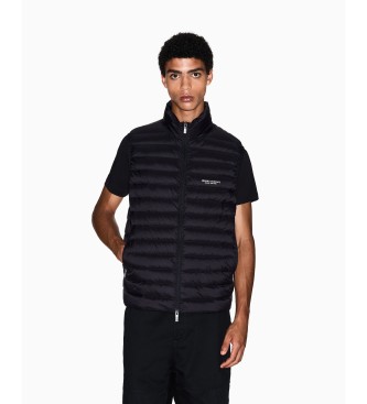 AIX Armani Exchange Vazaljon Navzdol Trak črn
