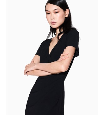 Armani Exchange Atemporal black dress