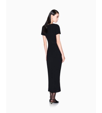 Armani Exchange Atemporal black dress