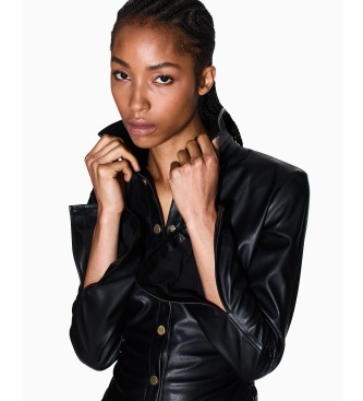 AIX Armani Exchange Chemisire dress black