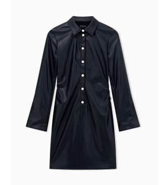 AIX Armani Exchange Chemisire dress black