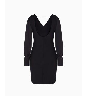 AIX Armani Exchange Elegant sort kjole