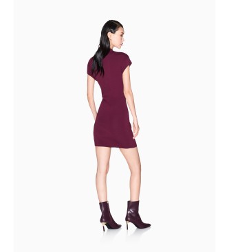 Armani Exchange Robe cintre bordeaux