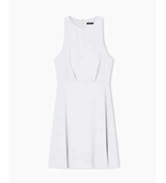 A|X Armani Exchange Kjole med hvid elastikdetalje