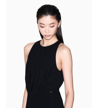 A|X Armani Exchange Kjole med sort elastikdetalje