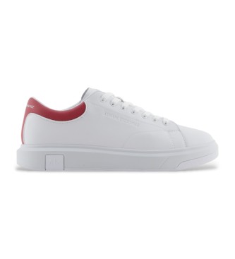 Armani Exchange Sneakers in pelle bianca