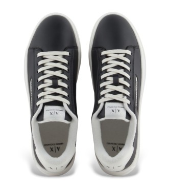 Armani Exchange Trningssko engelsk sort