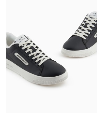 Armani Exchange Trningssko engelsk sort