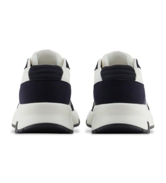 Armani Exchange Trainers logo white, navy