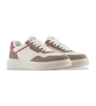Armani Exchange Trningssko engelsk hvid