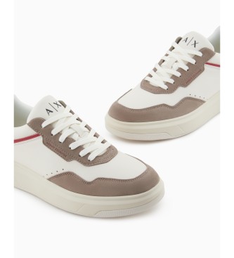 Armani Exchange Trningssko engelsk hvid