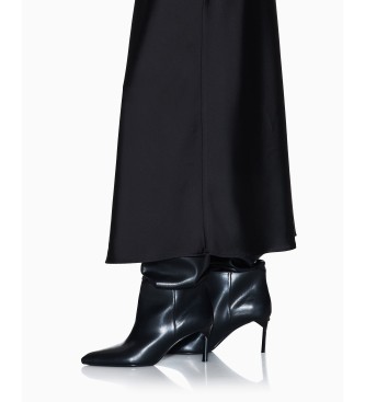 AIX Armani Exchange Midi skirt black