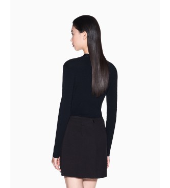 A|X Armani Exchange Jupe �vas�e noire