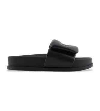 Armani Exchange Sandlias Super So preto