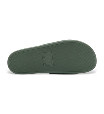 Armani Exchange Chanclas Cross-RTW verde