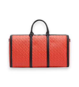 Armani Exchange Duffle bag red