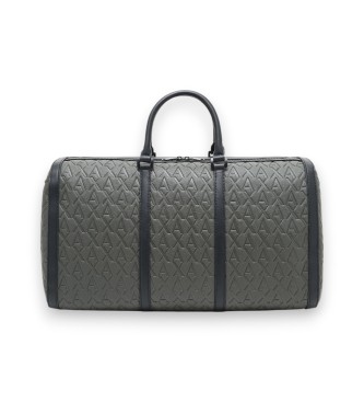 Armani Exchange Grey Duffle Bag