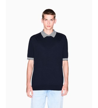 Armani Exchange Polo shirt Navy profile