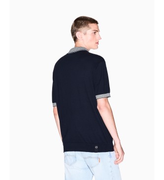 Armani Exchange Polo shirt Navy profile