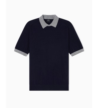 Armani Exchange Polo shirt Navy profile