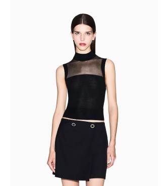 A|X Armani Exchange Top Elegant black