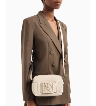 Armani Exchange Beżowa torba na ramię