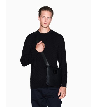 Armani Exchange Sac  bandoulire Armani noir