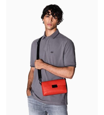 A|X Armani Exchange Sac messager Puered orange fonc�
