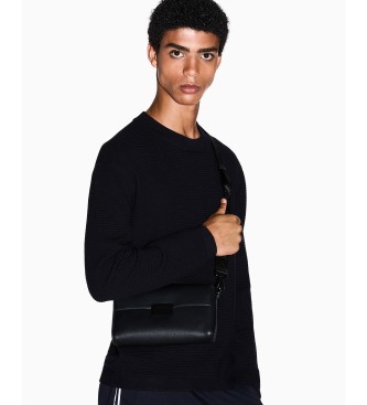 A|X Armani Exchange Sac messager noir