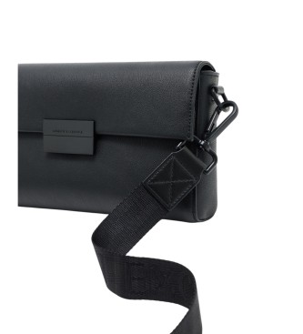 A|X Armani Exchange Sac messager noir