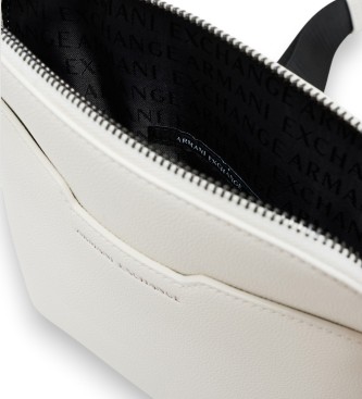 A|X Armani Exchange Mala de ombro Lisa branca