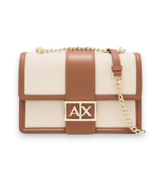 A|X Armani Exchange Sac � main beige �l�gant
