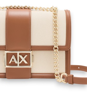 A|X Armani Exchange Sac � main beige �l�gant