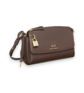 A|X Armani Exchange Braun Handytasche