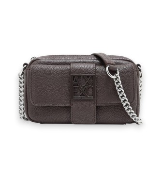 A|X Armani Exchange Mini sac � bandouli�re avec logo taupe