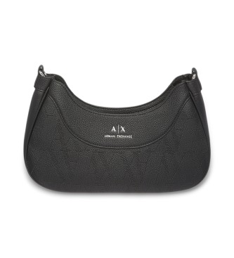 Armani Exchange Saco hobo preto