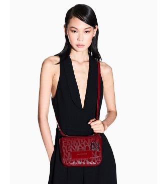 A|X Armani Exchange Saco de mensageiro vermelho