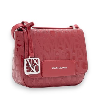 A|X Armani Exchange Saco de mensageiro vermelho